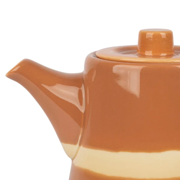 en vente SEMA DESIGN Théière Avec Filtre Terracotta 1.1l En Porcelaine – Sweet Leaves 4