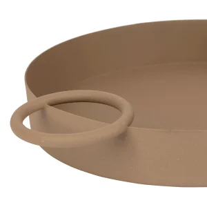 prix le plus bas SEMA DESIGN Plateaux X2 En Fer Taupe Et Terracotta – Terre Brulée 6