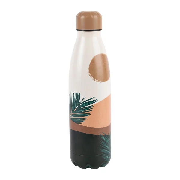 SEMA DESIGN Gourde Isotherme Sunset Terracotta Et Vert 50cl En Inox – Sweet Leaves site soldes 1