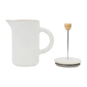 SEMA DESIGN Cafetière à Piston Blanc Moucheté 1.1l En Grès – Nordika luxe soldes 7