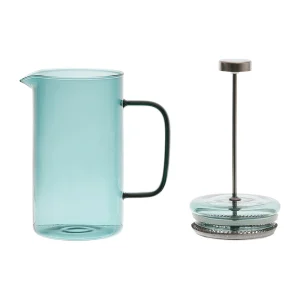 SEMA DESIGN Cafetière à Piston Café Vert 75cl En Verre Top ventes 7