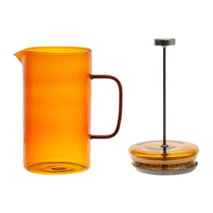 SEMA DESIGN Cafetière à Piston Café Ambre 75cl En Verre à prix très bas 7