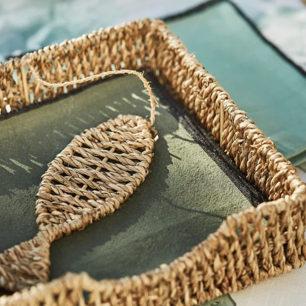 Côté Table Porte Serviettes En Jonc De Mer Naturel Et Fer Poisson – Borneo Service Clients Dédié 7